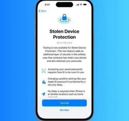 龙口苹果授权维修店分享被盗设备保护功能开启方法 