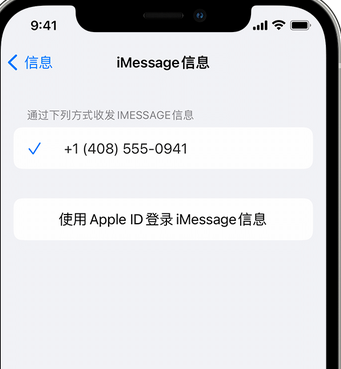 龙口apple维修iPhone上无法正常发送iMessage信息 