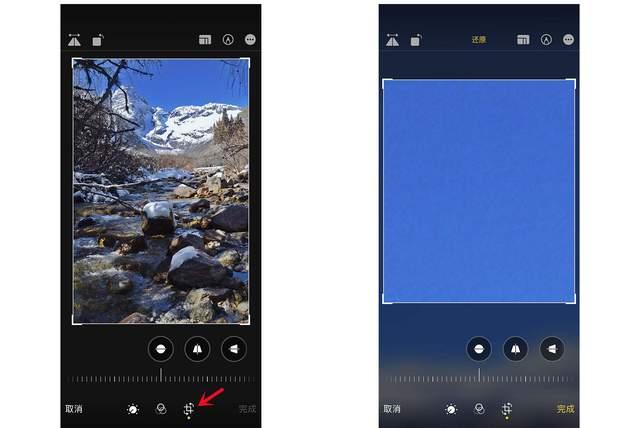 龙口苹果手机维修分享iPhone手机如何使用裁剪功能隐藏照片 